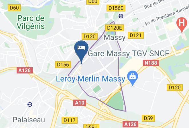 Essonne - Hilton Garden Inn Paris Massy Maps