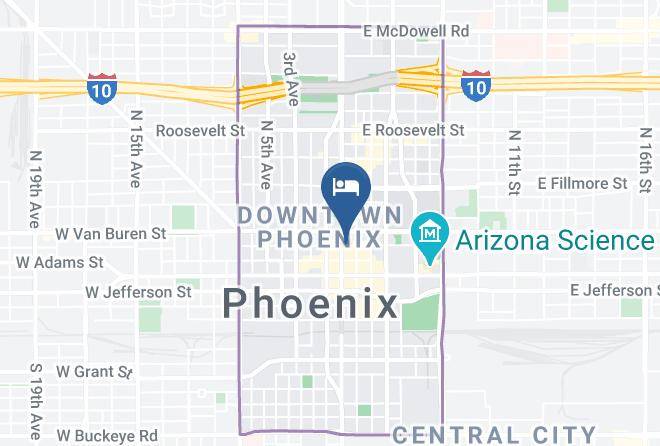 Maricopa - Hilton Garden Inn Phoenix Downtown Maps
