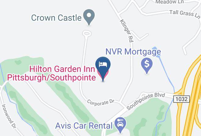 Washington - Hilton Garden Inn Pittsburgh Southpointe Maps