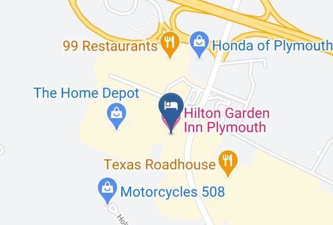 Plymouth - Hilton Garden Inn Plymouth Maps