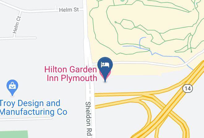 Wayne County - Hilton Garden Inn Plymouth Maps