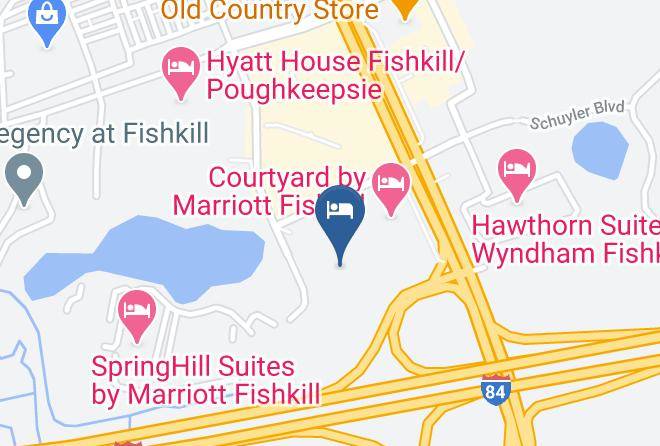 Dutchess - Hilton Garden Inn Poughkeepsie Fishkill Maps