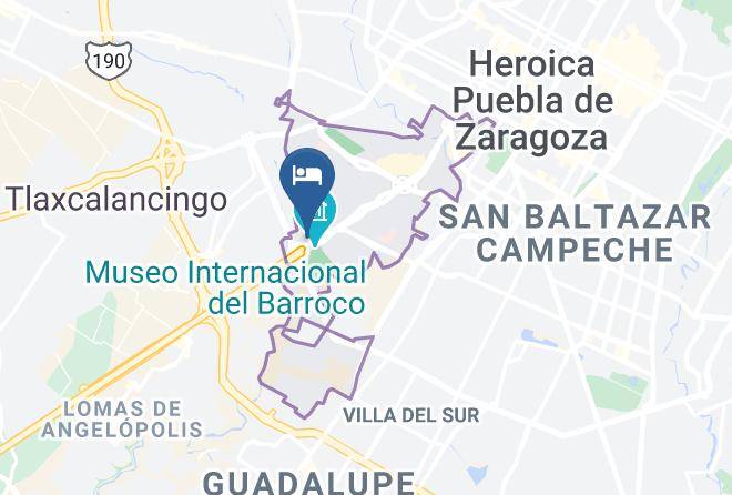 San Andres Cholula - Hilton Garden Inn Puebla Angelopolis Maps