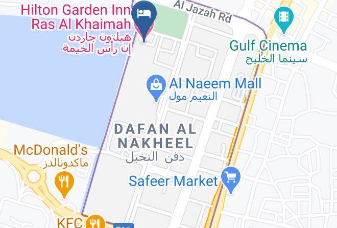 North Ras Al Khaimah - Hilton Garden Inn Ras Al Khaimah Maps