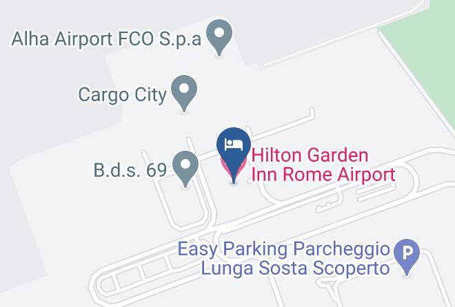 Hilton Garden Inn Rome Airport Map