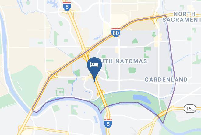 Sacramento - Hilton Garden Inn Sacramento South Natomas Maps
