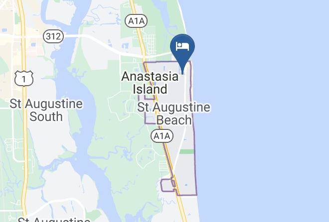 St Johns - Hilton Garden Inn St Augustine Beach Maps