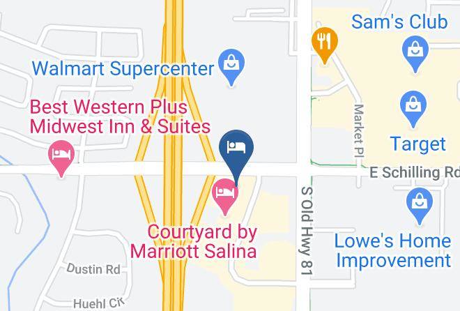 Saline - Hampton Inn Salina Maps