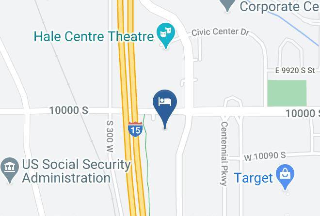 Hilton Garden Inn Salt Lake City Sandy Map