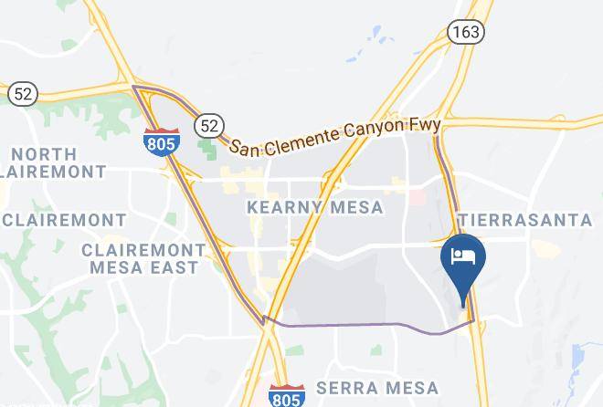 San Diego - Hilton Garden Inn San Diego Mission Valley Stadium Maps