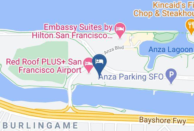 San Mateo - Courtyard San Francisco Airport Burlingame Maps