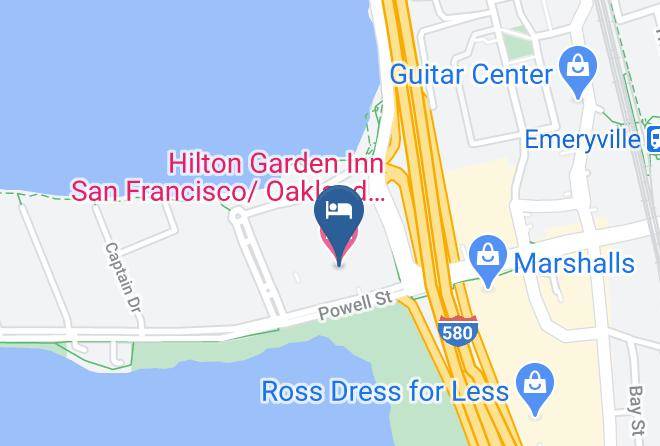 Alameda - Hilton Garden Inn San Francisco Oakland Bay Bridge Maps