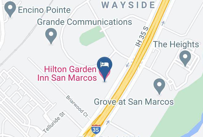 Hays - Hilton Garden Inn San Marcos Maps