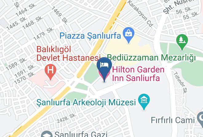 Eyyubiye - Hilton Garden Inn Sanliurfa Maps