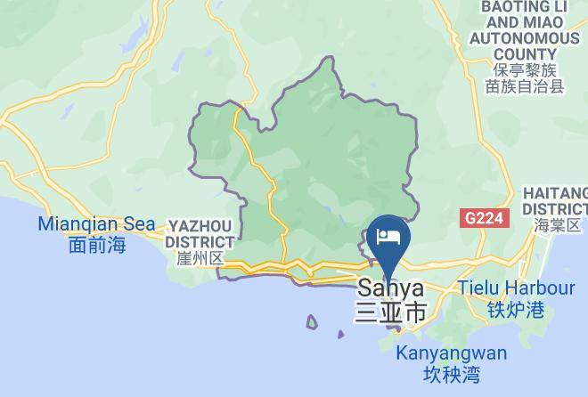 Sanya - Hilton Garden Inn Sanya China Maps