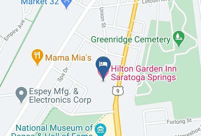 Saratoga - Hilton Garden Inn Saratoga Springs Maps
