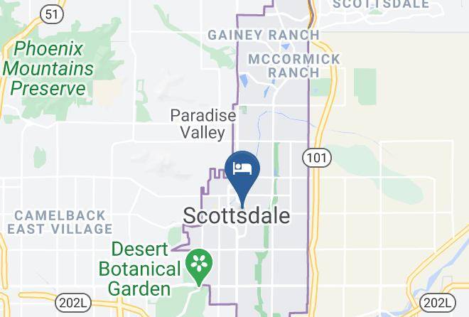 Maricopa - Hilton Garden Inn Scottsdale Old Town Maps