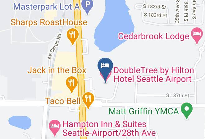 King - Doubletree By Hilton Hotel Seattle Airport Maps
