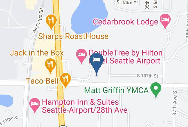 King - Hilton Garden Inn Seattle Airport Maps