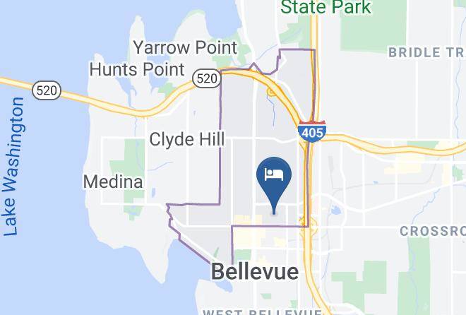 King - Hilton Garden Inn Seattle Bellevue Downtown Maps