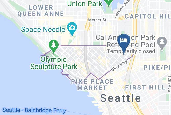 King - Hilton Garden Inn Seattle Downtown Maps