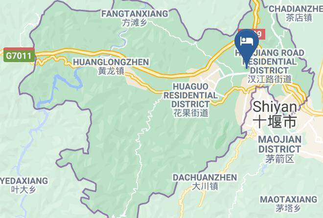 Shiyan - Hilton Garden Inn Shiyan Maps