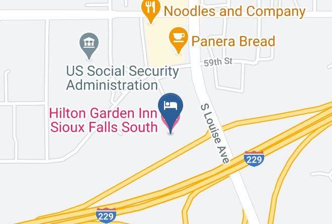 Lincoln - Hilton Garden Inn Sioux Falls South Maps
