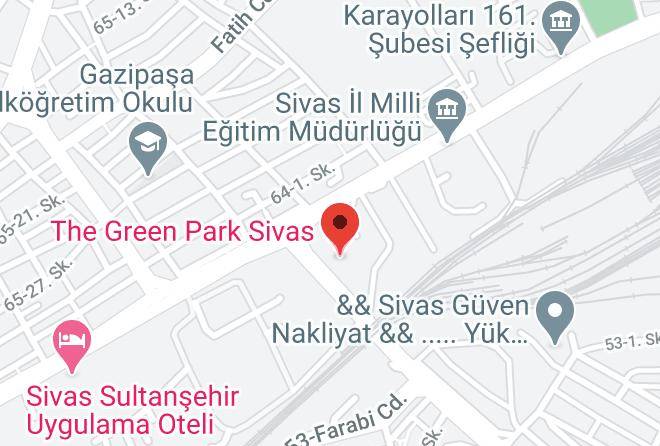 Sivas Kadiburhanettin - The Green Park Sivas Maps