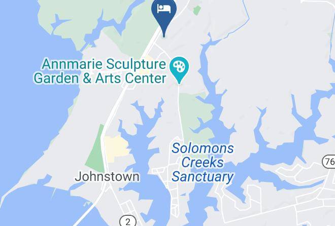 Hilton Garden Inn Solomons Map