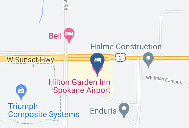 Spokane - Hilton Garden Inn Spokane Airport Maps