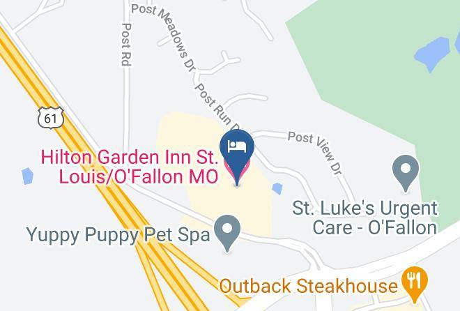 St Charles - Hilton Garden Inn St Louis O'fallon Mo Maps