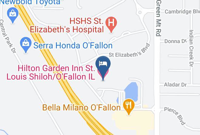 St Clair - Hilton Garden Inn St Louis Shiloh Ofallon Il Maps