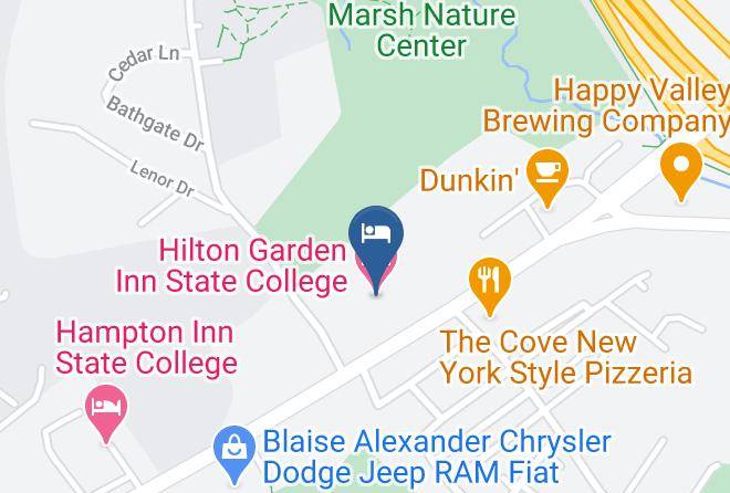 Centre - Hilton Garden Inn State College Maps
