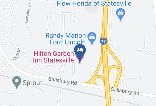 Iredell - Hilton Garden Inn Statesville Maps