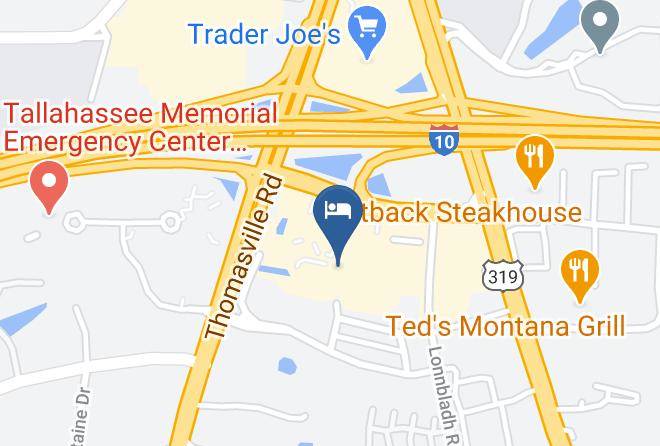 Hilton Garden Inn Tallahassee Map