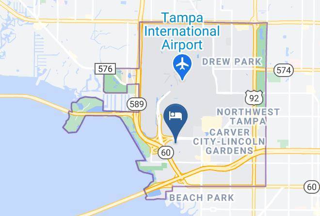 Hillsborough - Hilton Garden Inn Tampa Airport Westshore Maps