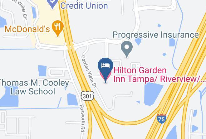 Hillsborough - Hilton Garden Inn Tampa Riverview Brandon Maps