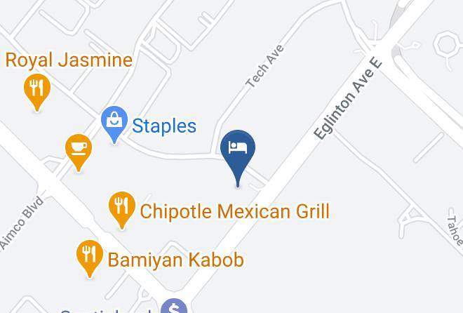 Hilton Garden Inn Toronto Airport West Mississauga Map