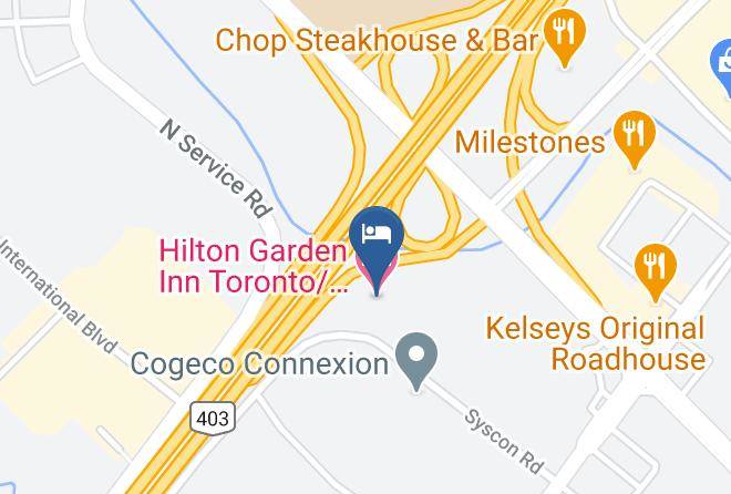 Halton - Hilton Garden Inn Toronto Burlington Ontario Maps