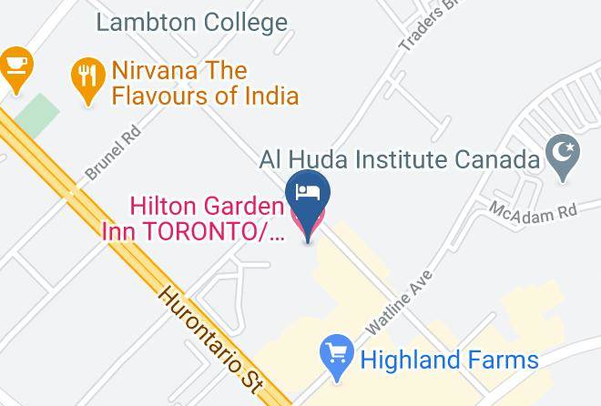 Peel - Hilton Garden Inn Toronto Mississauga Maps