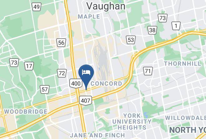 Hilton Garden Inn Toronto Vaughan Map