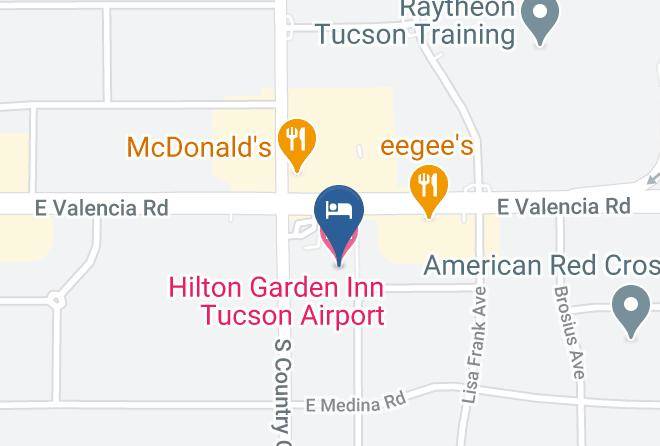 Pima - Hilton Garden Inn Tucson Airport Maps