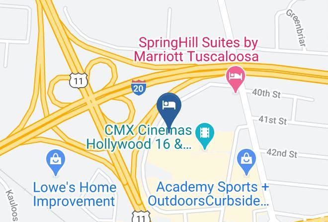 Tuscaloosa - Hilton Garden Inn Tuscaloosa Maps