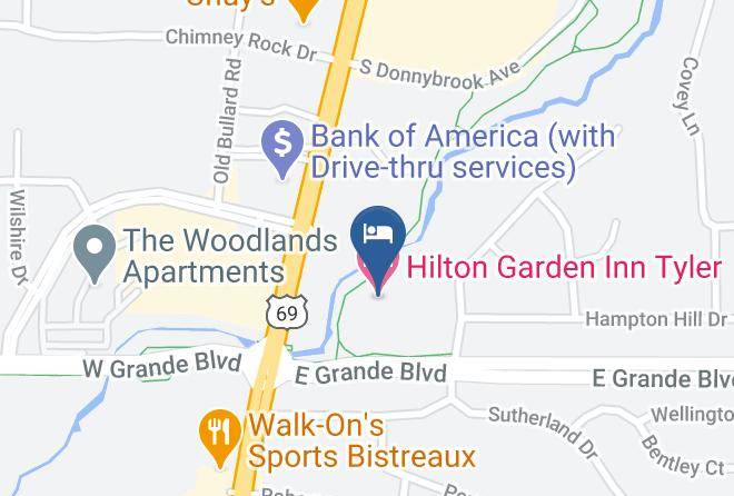 Smith - Hilton Garden Inn Tyler Maps