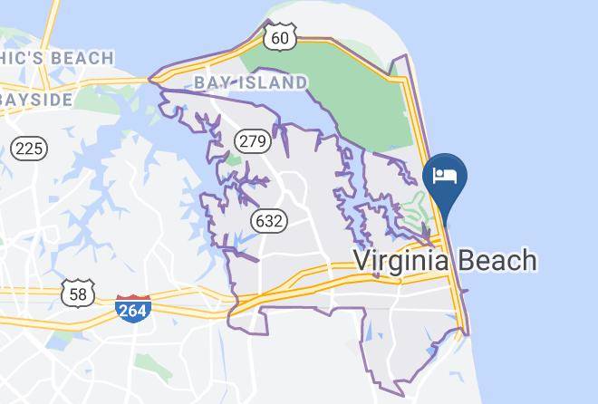 Virginia Beach City - Hilton Garden Inn Maps
