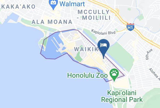 Honolulu - Hilton Garden Inn Waikiki Beach Maps