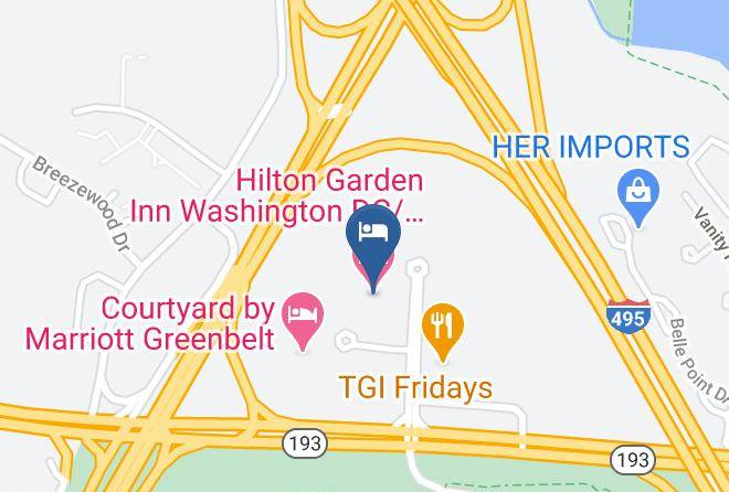Prince George S - Hilton Garden Inn Washington Dc Greenbelt Maps