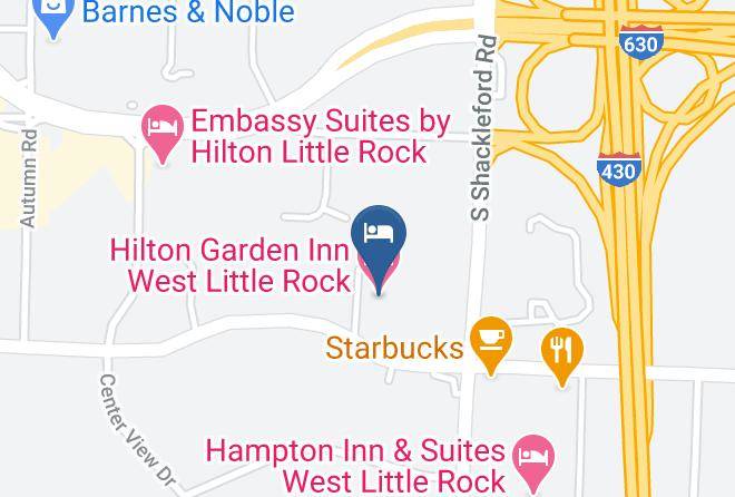 Pulaski - Hilton Garden Inn West Little Rock Maps