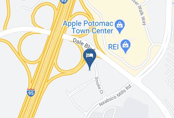 Prince William - Hilton Garden Inn Woodbridge Va Maps