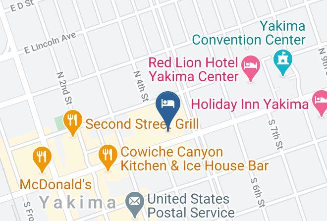 Yakima - Hilton Garden Inn Yakima Downtown Maps